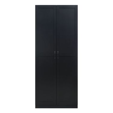 Hopkins Storage Closet with 7 Shelves In Black