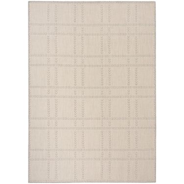 Horizon 6' x 9' Indoor Outdoor Modern Rug In Grey
