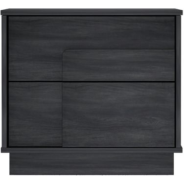 Horizon Nightstand In Charcoal Grey