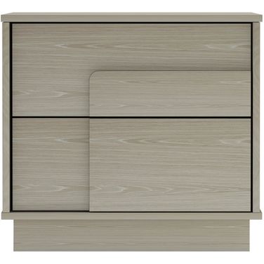 Horizon Nightstand In Whitewashed Oak