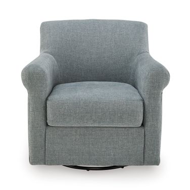 Horlando Swivel Accent Chair In Oxford