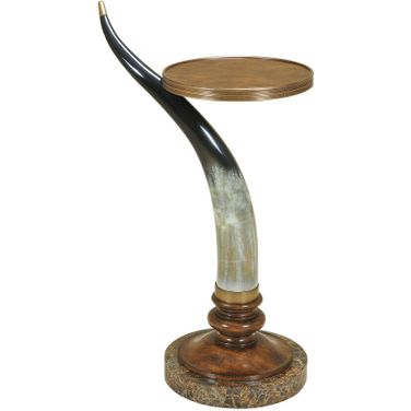 Horn Occasional Table In Brown