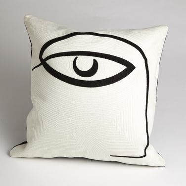 Horus Pillow In Black