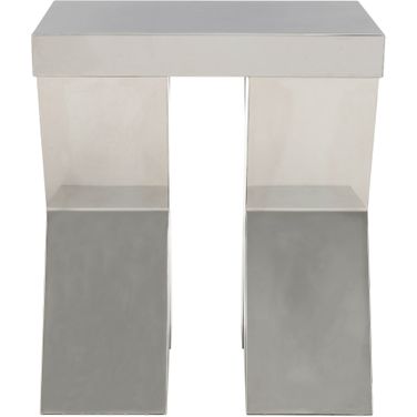 Houston End Table In Silver