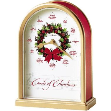 Howard Miller Carols Of Christmas II Tabletop Clock