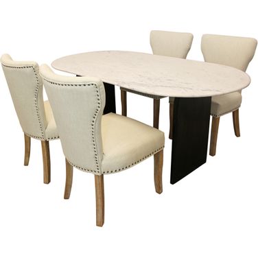 Howell Side Chair In Ivory