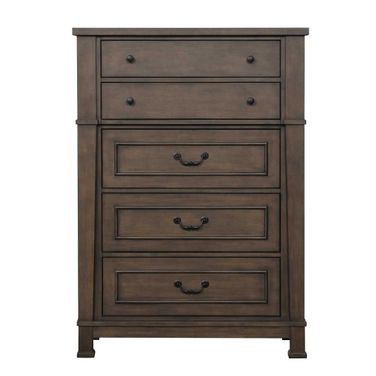 Huddersfield Chest In Dark Walnut