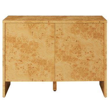 Hudson 40 Inch Burl Wood Sideboard In Natural