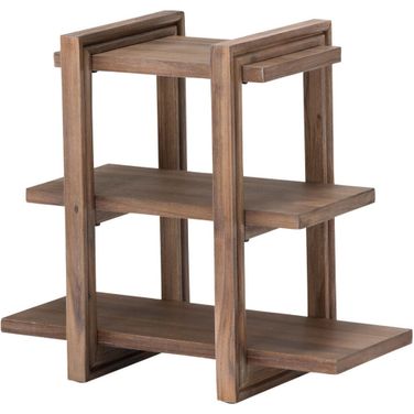 Hudson Ferry Driftwood Chair Side Table