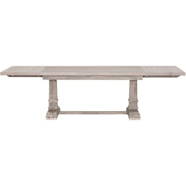 Traditions Hudson Extension Dining Table In Natural Gray Acacia
