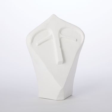Humanity Sculpture In Matte White