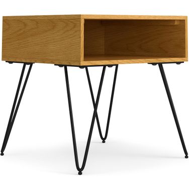 Hunter End Table In Oak Veneer