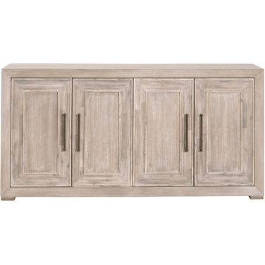 Hunter Media Sideboard In Natural Gray