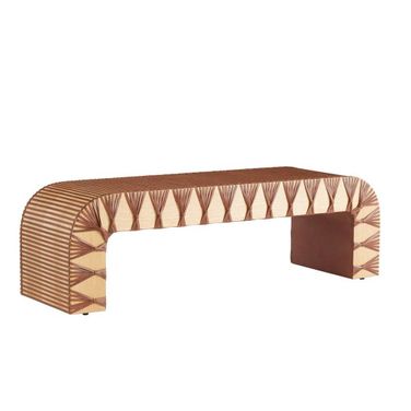 Hutchins Bench In Deep Russet