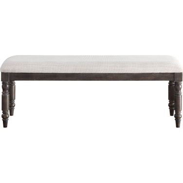 Hutchins Dining Bench In Brown