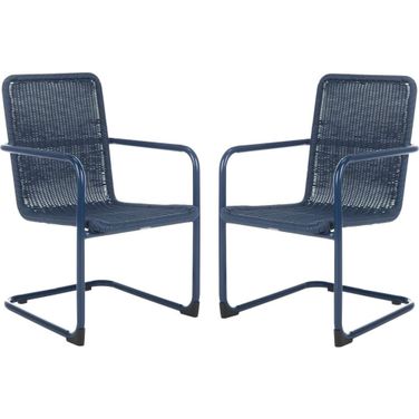 Hutton Navy Chair Set of 2