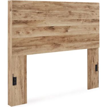 Hyanna Tan Brown Full Panel Headboard Only