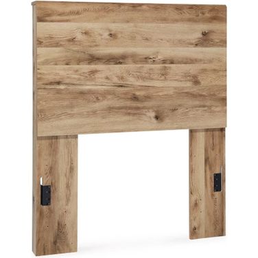 Hyanna Tan Brown Twin Panel Headboard Only