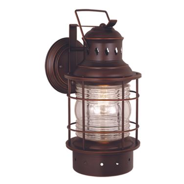Hyannis 8 Inch Outdoor Wall Light In Burnished Bronze