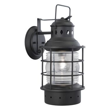 Hyannis 8 Inch Outdoor Wall Light In Textured Black