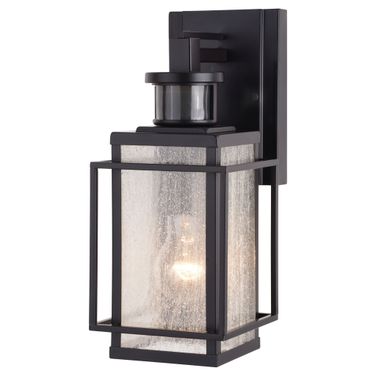 Hyde Park Dualux 5.25 Inch Outdoor Motion Sensor Wall Light In Espresso Bronze