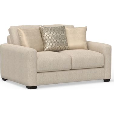 Hyde Park Loveseat In Porcelain