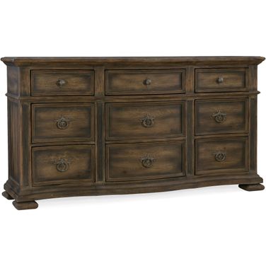 Hill Country Williamson 9 Drawer Dresser