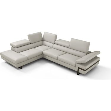 I867 Light Grey LAF Chaise Sectional