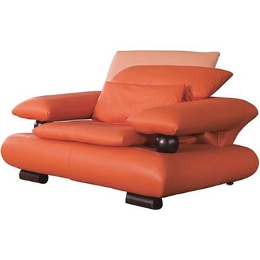410 Orange Leather Chair