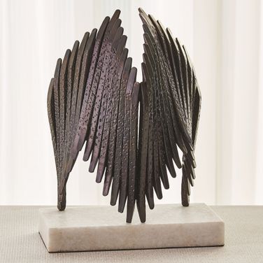 Icarus Sculpture In Torched
