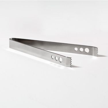 Ice Stainless Steel Tongs In Silver