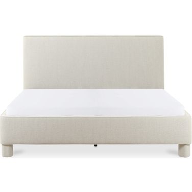 Ichigo Queen Bed In Dark Grey