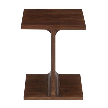 Idiom Accent End I-Table In Walnut