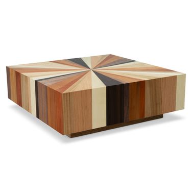 IE Series Sun Coffee Table In Mixed Wood