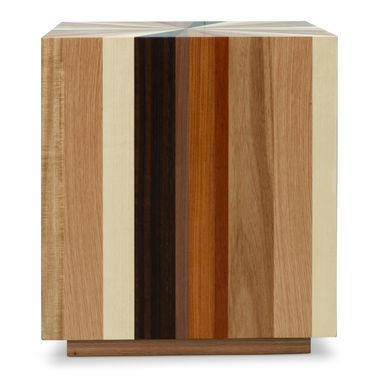 IE Series Sun End Table In Mixed Wood