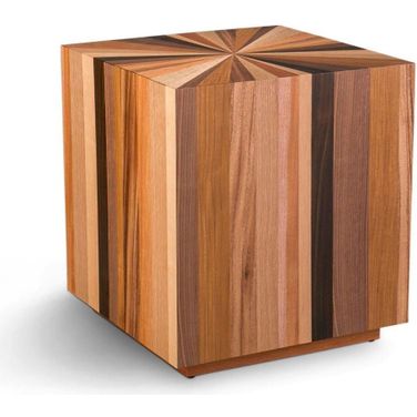 IE Series Sun End Table In Mixed Wood