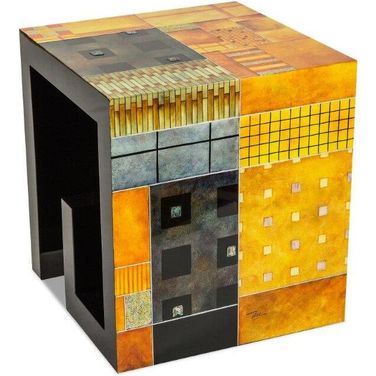 Illusions Multi color End Table