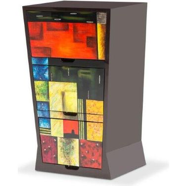 Illusions Multi color Storage Chest FS-ILUSN-083A
