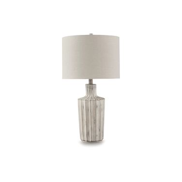 Imre Table Lamp In Distressed Brown