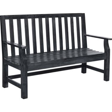 Indaka Dark Slate Grey Bench