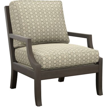 Featured Upholstery Infinity Chair In Beige