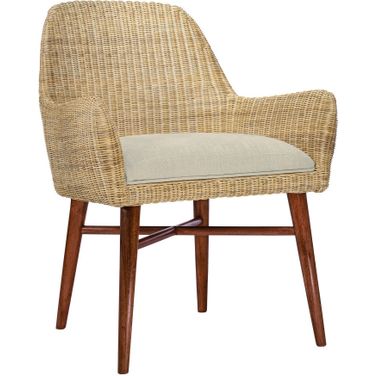 Ingenue Arm Chair In Flax