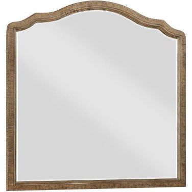Interlude Mirror In Sandstone Buff