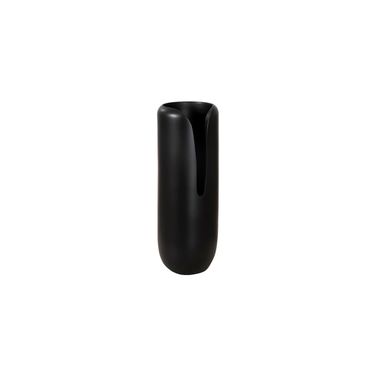 Interval Mango Wood Large Vase In Black