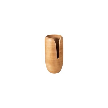 Interval Mango Wood Small Vase In Natural Wood