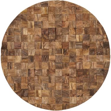 Into The Abyss II Wood 32 Inch Wall Art In Light Brown