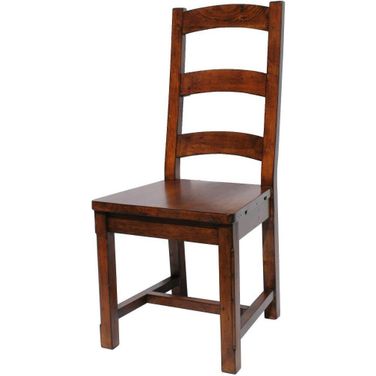 Irish Coast Ladder Back Chair Set of 2 In African Dusk