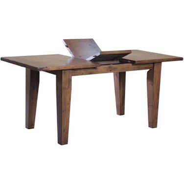 Irish Coast Regular Extension Dining Table In African Dusk
