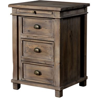 Irish Coast Settler Nightstand In Sundried