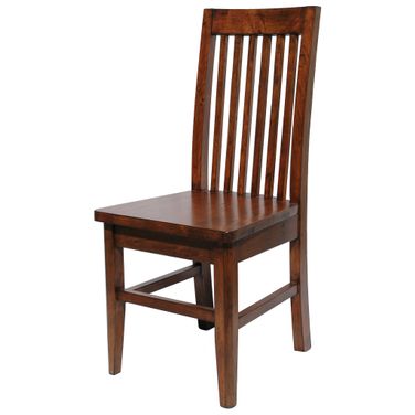 Irish Coast Slat Back Chair Set of 2 In African Dusk